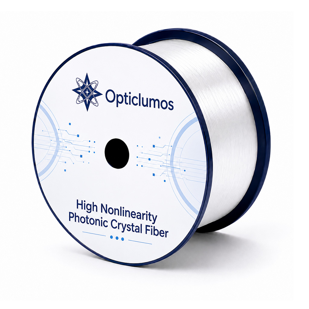 High-Nonlinearity Photonics Crystal Fiber (PCF) spool