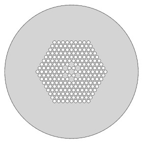 Fluorine-Doped Core PCF