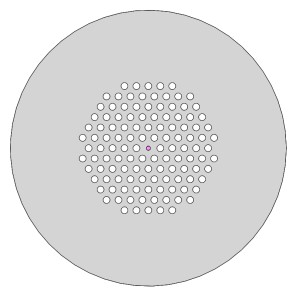 Fluorine-Doped Core PCF